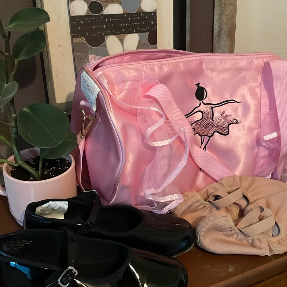 Dance Shoes (x2) and Bag!